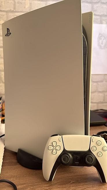 ps5 kontroller: Sony PlayStation 5 (PS5) oyun konsolu Usdunde 2 pult 1 dene pultun — 1