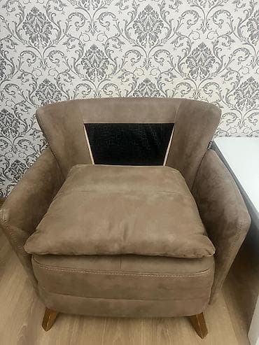 Divan, İşlənmiş, Açılmayan, Bazasız, Vеlur parça — 4