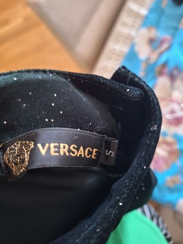 klassik geyim: Versace vilur dəst,super materialı var azca strecdir S-M razmerlərə — 4