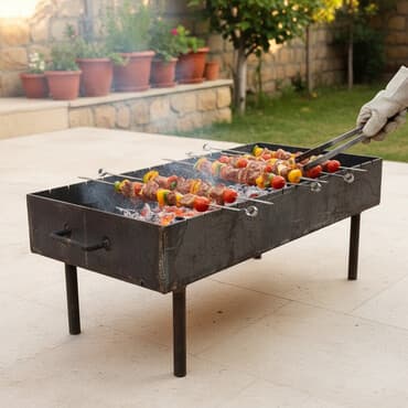 ad günü tort şəkilləri: Manqal, Kömür, Yeni, Sökülə bilən — 1