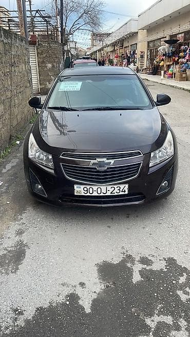 2106 salon: Chevrolet Cruze sedan - Kuzov: sedan, qara/şokolad rəng tonunda - — 1