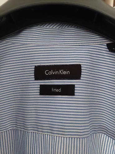 yun corab: Köynək, Calvin Klein, L, rəng - Mavi — 2