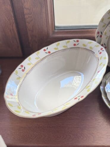 uakeen производитель: Обеденный набор, цвет - Белый, Фарфор — 4