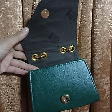 krem a e: Qadın çantaları dəsti 1) Bənövşəyi çiyin/çapraz çanta - Sərt — 6