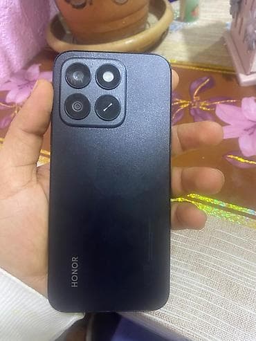 Бытовая техника: Honor X8c, 256 ГБ, цвет - Черный, Сенсорный, Две SIM карты — 5