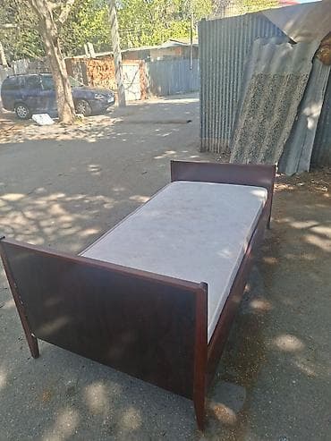 Təknəfərlik çarpayı, Matras ilə, Siyirməsiz