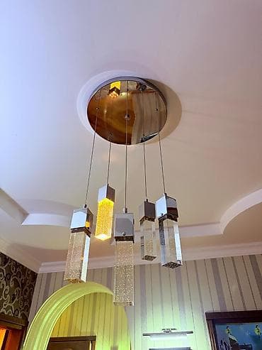 Led Çılçıraq, 4 və daha çox lampa, Metal
