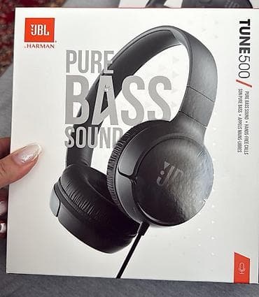JBL TUNE 500 simli qulaqlıq - JBL Pure Bass Sound – dərin və güclü