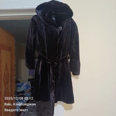 qisa balonka: Palto, M, rəng - Qara — 3