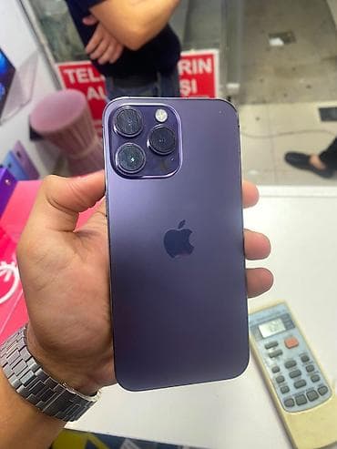 iphone 14 pro max: IPhone 14 Pro Max, 128 GB, Deep Purple, Face ID — 1
