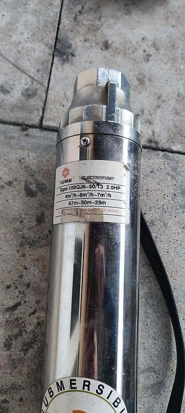 su hidroforu: Nasos, Artezian quyusu üçün, quraşdırılma Sualtı — 6