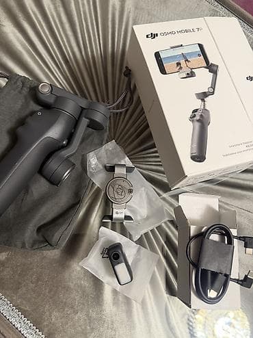 iphone 7 world telecom: DJI Osmo Mobile 7P – smartfon üçün 3 oxlu stabilizator Xüsusiyyətlər — 3