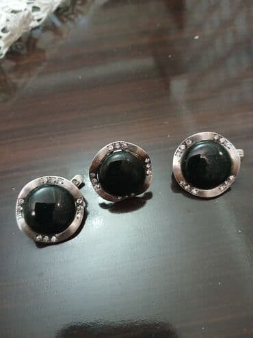 firuzə qaşlı uzuklər: В комплекте: Кольцо, Серебро — 7