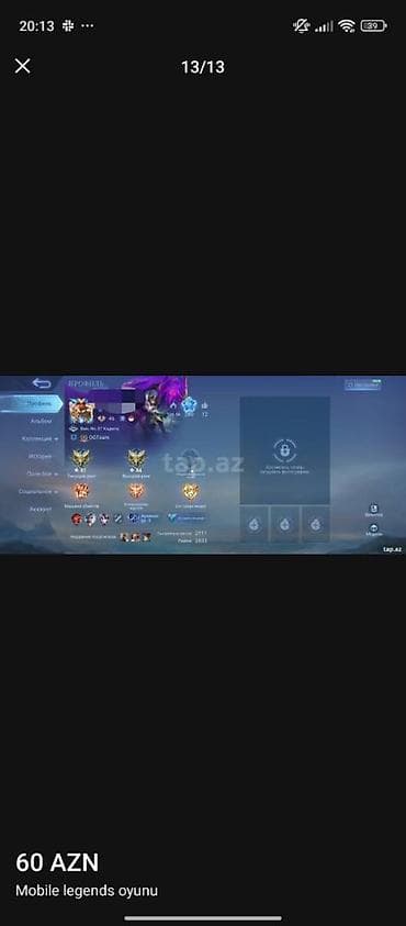 Xbox One: Mlbb hesabi satılır görüş zamanı verilir çox gözəl hesabdi — 1