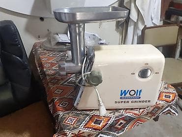 wolf blender: Wolf Germany Super Grinder ətçəkən maşın - Elektrik ətçəkən: “Wolf — 2