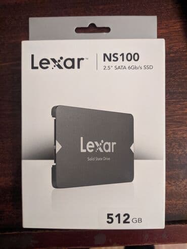 lexar ssd: Внутренний Накопитель SSD 512 ГБ, 2.5", Новый — 1
