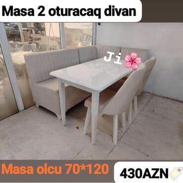 metbex stol: Kvadrat masa, Mətbəx üçün, Digər adam sayı, 1 il zəmanət — 6