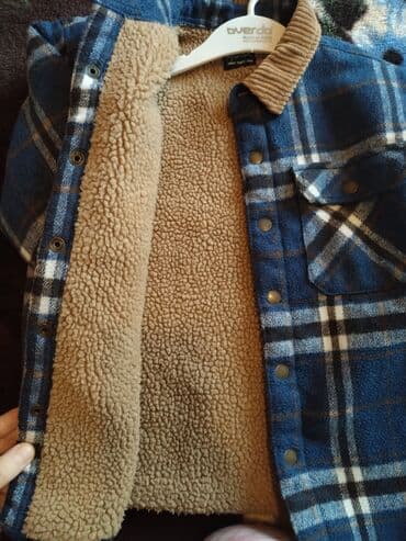 teddy kurtka: Uşaq üçün isti flanel gödəkcə/köynək – NEXT - Brend: NEXT - Ölçü: 4-5 — 2