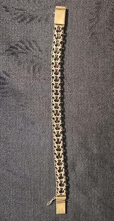 bileklik: Gümüş qolbaq ( bilərzik) 76 qram — 2