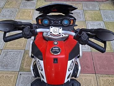 usaq geyim: Uşaq üçün elektrikli üçtəkərli motosiklet (adventure tərzi) - Korpus — 5