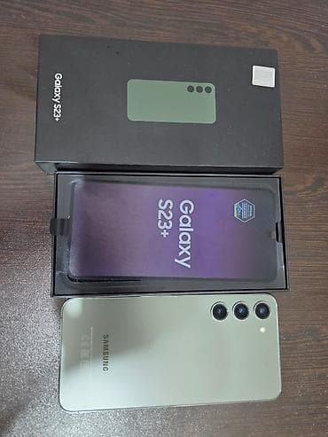 Avtoelektronika: Samsung Galaxy S23 Plus, 256 GB, rəng - Yaşıl, Sensor, Barmaq izi, İki sim kartlı — 4