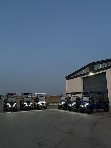 Avtomobil satışı: Elektrikli golf karları – 4 və 6 nəfərlik modellər - Güclü LED — 2