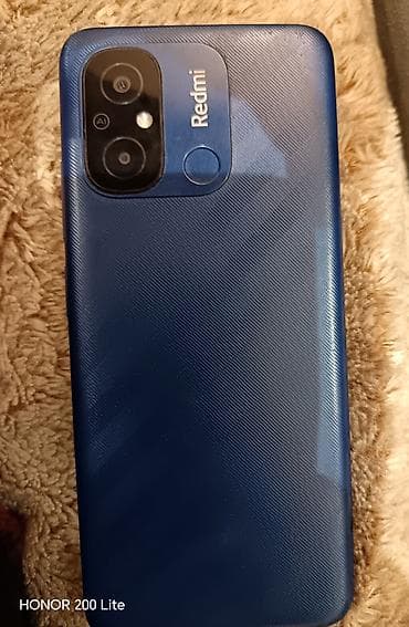 apple 13 pro max: Redmi 12C, 128 GB, rəng - Mavi, Barmaq izi — 1