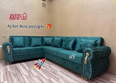 kunc divan kreditle: Künc divan, Yeni, Açılan, Bazalı, Parça, Şəhərdaxili pulsuz çatdırılma — 1