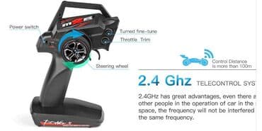 uşaq ucun traktor: Wltoys 144001 Rc car 4Wd. Sinifnin en guclu motorlarindan olan 540 — 4