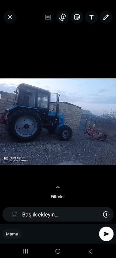 avtomobiller kreditle: Belarus 892 traktor - Güclü dizel mühərrik, ön çəkili (4x4) — 3