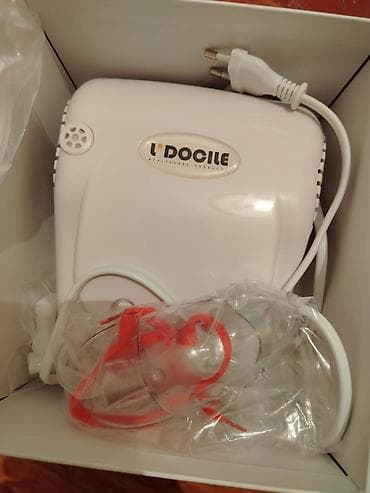 İnqalyatorlar, nebulizerlər: L’DOCILE kompressor tipli nebulyayzer Məhsul təsviri: - Şəbəkə gücü — 2