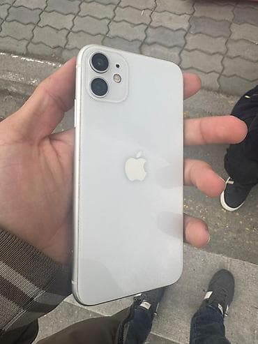 2 ci el iphone 14: IPhone 11, 64 GB, Gümüşü, Face ID — 8