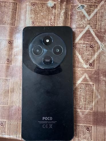 online komputer isi: Poco C75, 128 GB, rəng - Qara, Sensor — 1