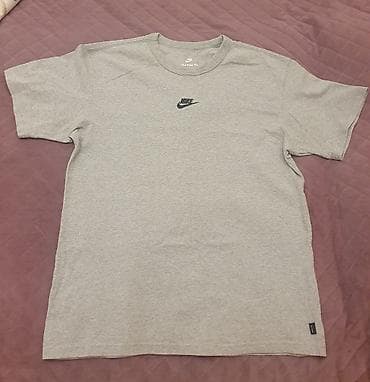 Futbolkalar: Futbolka, Nike, S, rəng - Boz — 1