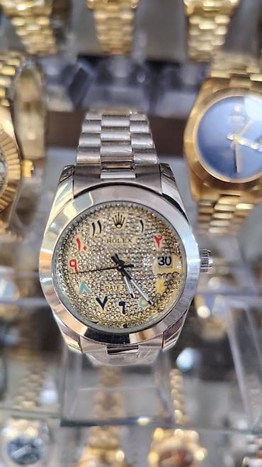 Наручные часы: Məhsul: Kvars mexanizmli dəbli saatlar (klassik “Datejust” üslubunda) — 8
