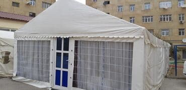 palat: Açıq hava tədbirləri üçün iri həcmli ağ şatır çadır - Tip: modul — 4