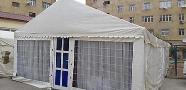 Açılıb-yığılan iri ölçülü tədbir çadırı - Tip: Modul konstruksiyalı