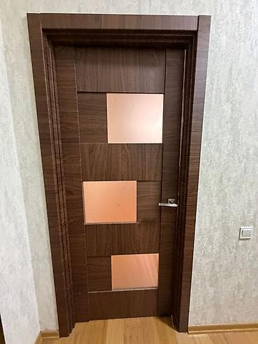 qapı sef: MDF/Kombiotaxta interyer qapıları – modern dizayn - Material: MDF-dan — 3