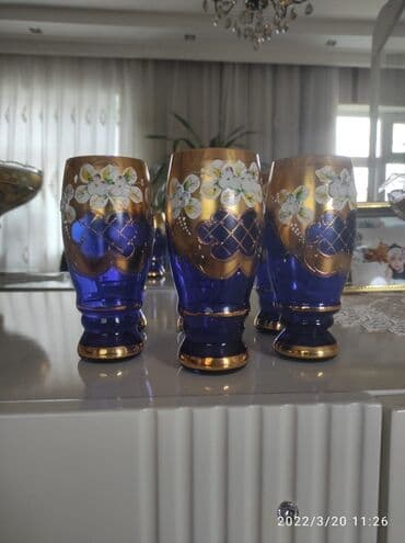 çat şüşə: Rəng - Göy, Şüşə, 6 — 1