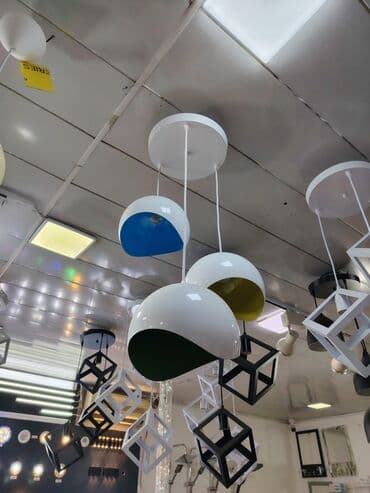 lüstür: Çılçıraq, 3 lampa, Metal — 4