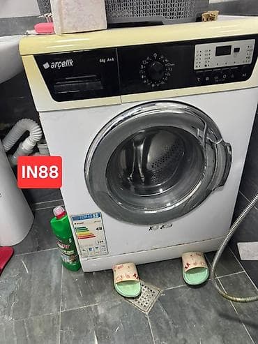 Paltaryuyan maşın 6 kq, Avtomat, Qurutmasız, Kredit yoxdur