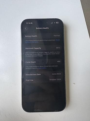 iphone 13 pro max 512: IPhone 16 Pro, 256 GB, Natural Titanium, Zəmanət, Face ID — 4