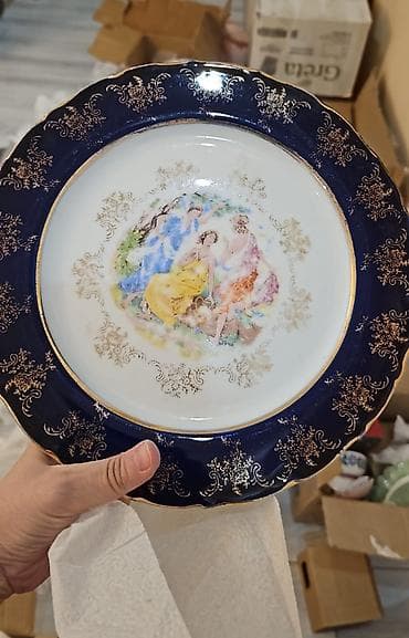 madonna servisler: Boşqablar, 1 əd, Farfor, Çexiya — 1