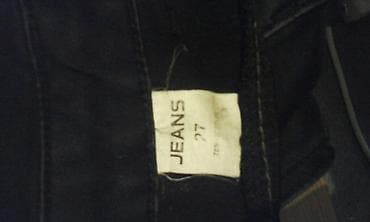 qara cins şalvar: Uzunbel qara şalvar razmer 27 — 4