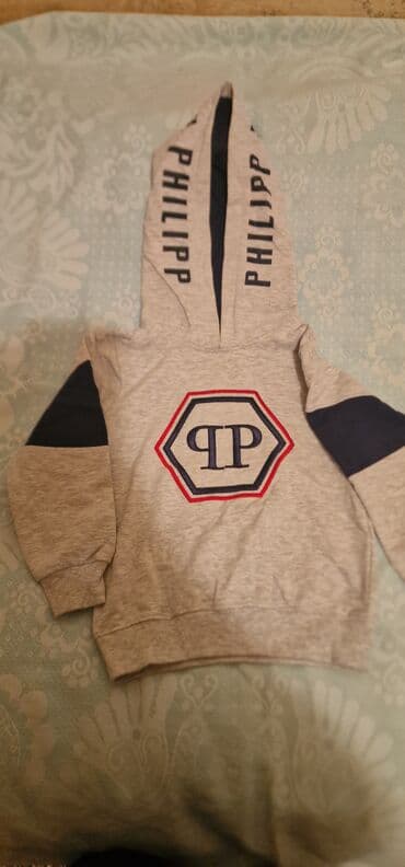 panda papaqları: İdman dəsti, Philipp Plein, rəng - Boz — 3