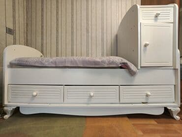 Oğlan və qız üçün, İşlənmiş, Çarpayı, Bazasız, Matras ilə, Siyirməli lalafo.az -da Oğlan və qız üçün, İşlənmiş, Çarpayı, Bazasız, Matras ilə, Siyirməli