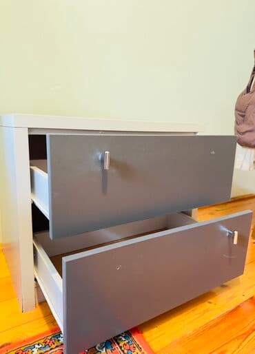 dəhliz mebelləri: 2 siyirməli dolabdir.Yaxşı vəziyyətdədir problemi yoxdur. İstəyən — 1