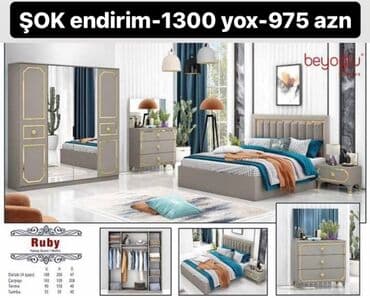 spa natural: İkinəfərlik çarpayı, Termo, Dolab, 2 tumba, Azərbaycan, Yeni — 9