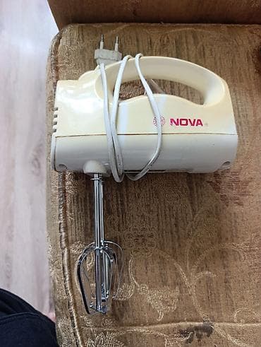 islenmis konbi: NOVA əl mikseri – model NM-79WB - Güc: 200W - Gərginlik/Frekans — 4