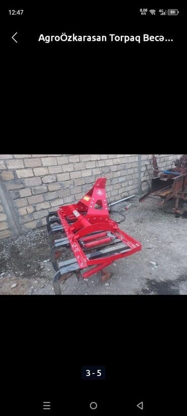 lapetlər: AgroÖzkarasan torpaq becərmə kultivatoru - Traktorun arxa 3-nöqtəli — 3